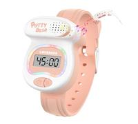 NN BEN NEVIS Potty Training Watch, Potty Timer Toilet Shape and LED Colorful Lights, Toddler Toilet Training Aid, Remind Toddler to Go to The Toilet, Best Gift for Toddlers, 05-Apricot, L6688