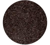 NN Chocolate Sugar Sprinkles, Vermicelli | Toppings Choco Sugar Strands for Cake Decoration - 250 Grams