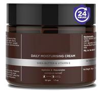 NN Non-Sticky Daily Moisturizing Cream for Dry Skin | Moisturizes & Hydrates with Shea Butter, Vitamin E & Coco Butter | Face Moisturizer For Men - 50gm