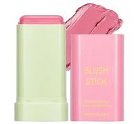 NN On The Go Blush Stick | Highly Pigmented Shimmer Blusher | Blendable & Buildable Tinted, Long-Lasting | Matte Finish For All Skin | Blusher for Cheeks & Lips, Highlighter For Face Makeup |Lip Gloss