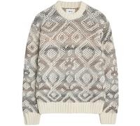 NN07 Brady Heavy Knitted Sweater - Ivory - M - Menswear M
