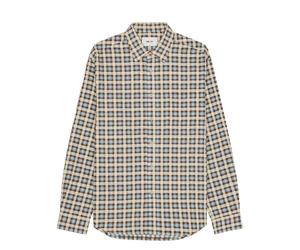 NN07 Deon Shirt Blue Check