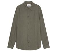 NN07 Enzo Classic Collar Linen Shirt - Capers M M
