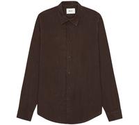 NN07 Enzo Classic Collar Linen Shirt - Truffle S S