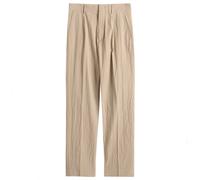 NN07 Men's Bill Pleated Seersucker Trousers Fog