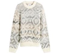 NN07 Men's Brady Geometric Jumper Ivory