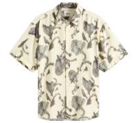 NN07 Men's Freddy Print Short Sleeve Shirt Ecru Print Medium