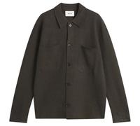 NN07 Men's Jonas Boiled Wool Overshirt Dark Army XL
