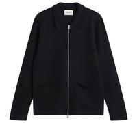 NN07 Men's Jonas Merino Zip Jacket Navy Blue Medium