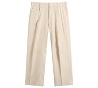NN07 Men's Kay Linen Blend Trousers Ivory 34 x 32