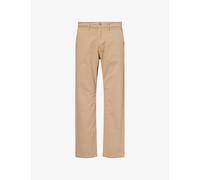 Nn07 Mens Nn07 Aden Straight-Leg Cotton Trousers Khaki Beige 36R