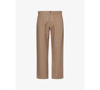 Nn07 Mens Nn07 Aden Straight-Leg Linen Trousers Clay Mirage 32R