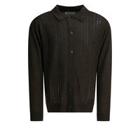 NN07 Thor knitted shirt - Brown M-L-XL