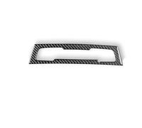 NNBINK Car CD Panel Trim Cover Compatible With BMW For X2 F39 2018 2019 2020 2021 Central Control Panel Frame Cover Trim Sticker Interior Accessory Carbon Fiber Pattern