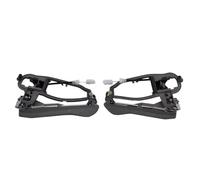 NNBINK Car Door Handle Bracket Compatible with BMW for X5 E53 51218243615 51218243616 Car Door Handle Carrier for Bracket Handle Housing(2 x Rear Left Right)