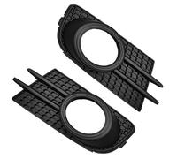 NNBINK Fog Light Cover Bezels Compatible With VW For Tiguan EU 2012-2017 2018 5N0853665 5N0853666 Car Left Right Front Bumper Grille Fog Light Grill Fog Lamp Frame Cover(color1)
