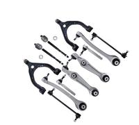 NNBINK Suspension Arms Compatible With Tesla For Model X 2015-2018 2019 2020 2021 2022 Front Lower Suspension Control Arm Ball Joint Stabilizer Link Tie Rod End Kits