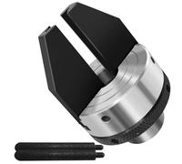 NNBWKIXI 2-inch 2-Jaw Pen Drilling Wood Lathe Chuck with 1" X 8TPI Direct Thread,Dedicated Pen Drilling Lathe Chuck Chuck for Woodturning Pen Turning Lathe