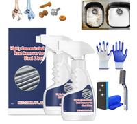 NNBWLMAEE Acssart Rust Remover, Heavy Duty Rust Remover for Metal, The Magician In The Toolbox, Powerful Rust Remover for Auto Parts, Hardware, Acid-Free, Non-Corrosive, Water-Based (240ml)