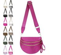 NNBWLMAEE Elysir Crossbody Bag, Checkered Bum Bag, Belt Bag with Large Capacity, Waterproof Oxford Cloth Wallet for Women (C)