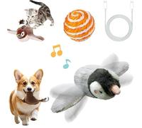 NNBWLMAEE Flying Bird Cat Toy, Flappy Bird Toy, Flying Cat Toy, Flapping Birds C-at Toy, Fly-ing Birds Interactive Cat T-oy, C-at Toys for Indoor Cats, for Indoor Cats Kittens Exercise and Fun (C)