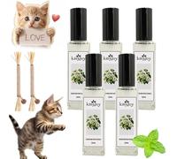 NNBWLMAEE Herbal Cat Joy, Kitty Joy Herbal Cat Joy, Celery Pets Herbal Cat Joy, Kitty Joy Herbal Spray, Cat Stress and Anxiety Relief, Happy Living Space for Your Cat (5Pcs)