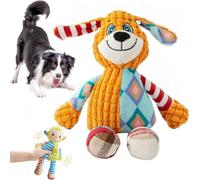 NNBWLMAEE Immortal Squeaker Plush Toy for Aggressive Chewers, Immortal Squeaker Plush Toy, Invincible Robustpig, Made for Your Heavy Chewers (Dog)