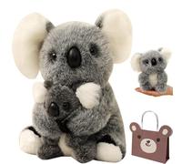 NNBWLMAEE Koaly Emotional Healing On Demand, Koaly Ai Plush, The Koaly-Ultra-Soft Lifelike Koala Plush, Mimics Real Movements, Offers Cozy Cuddles, Feel Relaxed (Super Mini 2 pcs-28cm)