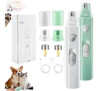 NNBWLMAEE Nail Trimmer, Dog Nail Grinder, USB Rechargeable, Zero Ouch, for All Dogs & Cats, Pet Paws Grooming Smoothing Tool (2PCS)