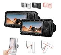 NNBWLMAEE Phone Holder, Aqua Play Phone Holder with Speaker, Aqua Play Shower Phone Case - Waterproof/Fog-Proof, HD Touch Screen, 360° Rotation, Angle Adjustable, Enhanced Sound Quality (2B)