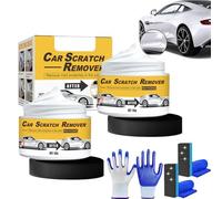 NNBWLMAEE T-221A Car Scratch Remover & Polishing Compound with Sponge, Restores Like-New Shine, Removes Scratches, Oxidation & Swirl Marks, Safe for All Car Finishes (2Pcs)