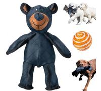 NNBWLMAEE Unbreaka-Bear, Indestructa Bear, Durabear Indestructible Bear Dog Toy, Unbreakable Teddy Extreme Bear 2.0 Dog Toys, For Aggressive Chewers Dogs, Large Dogs (1pcs-a)