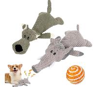 NNBWLMAEE Wowpetsmart Invincible Chewanimals, Wowpetsmart for Heavy Chewers, Wowpetsmart Chew Animals, Wowpetsmart Dog Toys for Small and Large Dogs, No Hurt Teeth (2pcs-c)