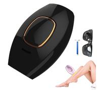 Nnbysj Bloomy Luminology Epilator, IPL Hair Removal Device, Permanent Painless Ice Cooling IPL Device Remover Machine with 5 Energy Levels for Women and Men for Facial, Legs, Arms, Body (Black)