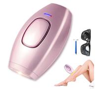 Nnbysj Bloomy Luminology Epilator, IPL Hair Removal Device, Permanent Painless Ice Cooling IPL Device Remover Machine with 5 Energy Levels for Women and Men for Facial, Legs, Arms, Body (Pink)