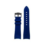 NNEAOTAQQ Curved Soft Silicone Strap 22mm Compatible With EDIFICE Racing ECB-900DB Watch Band Belt Compatible With Casio Replace Bracelet Men