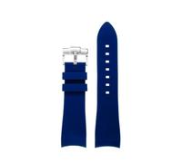 NNEAOTAQQ Curved Soft Silicone Strap 22mm Compatible With EDIFICE Racing ECB-900DB Watch Band Belt Compatible With Casio Replace Bracelet Men