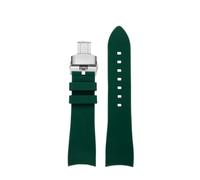 NNEAOTAQQ Curved Soft Silicone Strap 22mm Compatible With EDIFICE Racing ECB-900DB Watch Band Belt Compatible With Casio Replace Bracelet Men