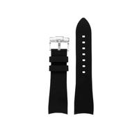 NNEAOTAQQ Curved Soft Silicone Strap 22mm Compatible With EDIFICE Racing ECB-900DB Watch Band Belt Compatible With Casio Replace Bracelet Men