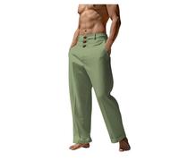 NNGOTD Cargo Trousers for Men UK Men Cargo Pants Size 42 Men s Track Bottoms Black Trousers Men Slim fit White Mens Baseball Pants White Men Jeans Chino Pants Men Slim fit (Green, M)