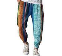 NNGOTD Cargo Trousers for Men UK Mens Khaki Cargo Pants Casual Women's Jogging Bottoms Mens Cargo Trousers Leather Pants Mens Mens Boot Cut Jean Chinos Pants Men Skinny fit (Green, XXXL)