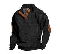 NNGOTD Fleece Pullover Men's Long Sleeve Quarter Zip Sweatshirt Workout Military Tactical Mock Neck Jumper Sweater Warm Thermal Tops Winter Outdoor Sport Sweatshirts Combat Jacket
