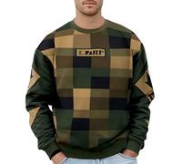NNGOTD Halloween Bomber Jacket Men Lightweight Water Resistant Jackets Casual Laydown Collar Spring Fall Windbreaker with Multi Pockets Outerwear Mens Christmas Tshirt (7-Army Green, S)
