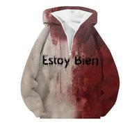 NNGOTD Halloween Mens Fleece Jacket Full Zip Lightweight Warm Winter Outdoor Casual Jackets Work Fleece Tops with Zip Pockets Workwear Mens Christmas Jumpers Funny (17-Red, XXL)