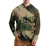 NNGOTD Halloween Mens Quarter Zip Jumper Knitted Turtleneck Sweater Long Sleeved Mock Neck Pullover Winter Sweaters Slim Fit Pullover Overcoat Reindeer Costume Men (I-Camouflage, XL)