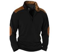 NNGOTD Halloween Mens Sweatshirts Long Sleeve Crewneck Sweatshirt Cotton Winter Warm Tops Casual Pullover for Workwear Sports Parka This is My Christmas Jumper (Black-a, XXXL)