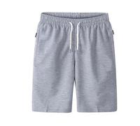 NNGOTD Men's Athletic Shorts Sport Running Workout Pant Quick Drying Breathable Training Fitness Jogging Gym Bottoms with Zipping Pockets Beach Themed Slacks Harem Pants (GY1,XXL)
