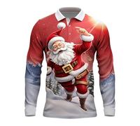 NNGOTD Men's Christmas Shirt Santa Reindeer Elk 3D Printed Hawaiian Shirts Short Sleeve Summer Funky Floral Cuba-Neck Holiday Beach Tops Snowman Costume Adult (Grey,3XL)
