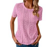 NNGOTD T-Shirts for Women UK Ladies’ Chiffon Blouses with V-Neck and Front tie Batwing Sleeves Short Sleeves Summer Tops and Shirts Party Tops for Women UK Plus Size Blouses (Beige, XXL)