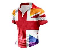 NNGOTD Union Jack Flag Men Shirts Britain UK United Kingdom Funky Hawaiian Shirt Short Sleeve Flower/Pineapple/Bird Print Button Down Beach Shirts King Charles Coronation 2024 Summer Tunic Tops